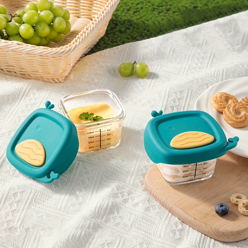 Szklany pojemnik na żywność dl – Baby Food Jars With Lids recenzja i cena