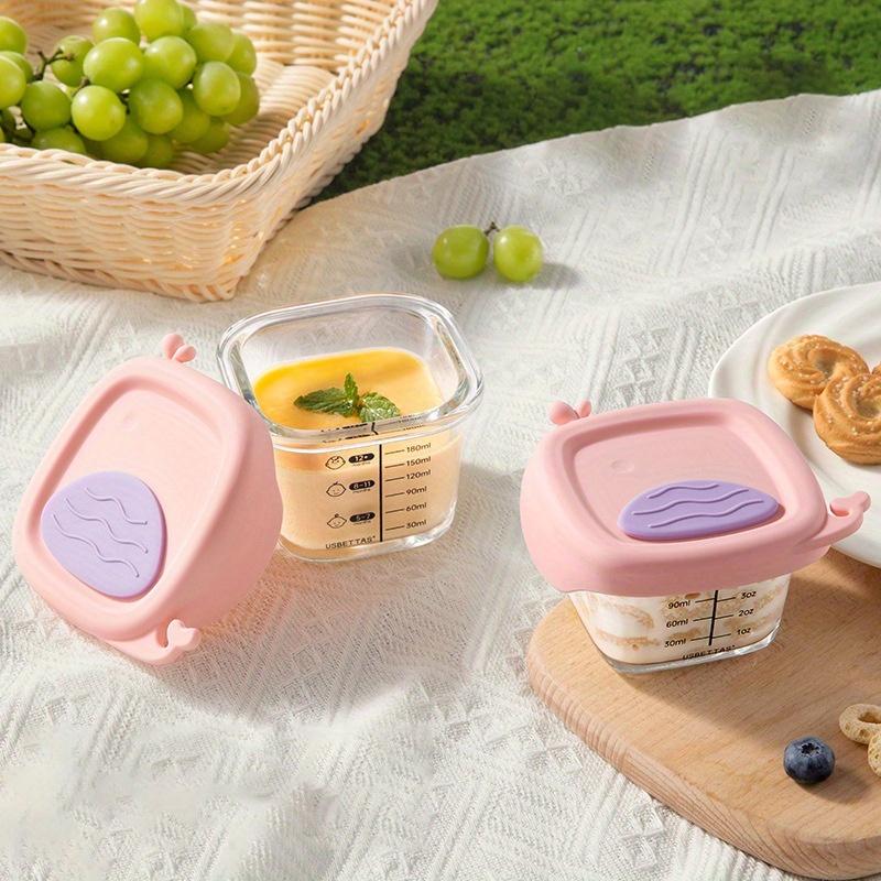 Szklany pojemnik na żywność dl – Baby Food Jars With Lids recenzja i cena